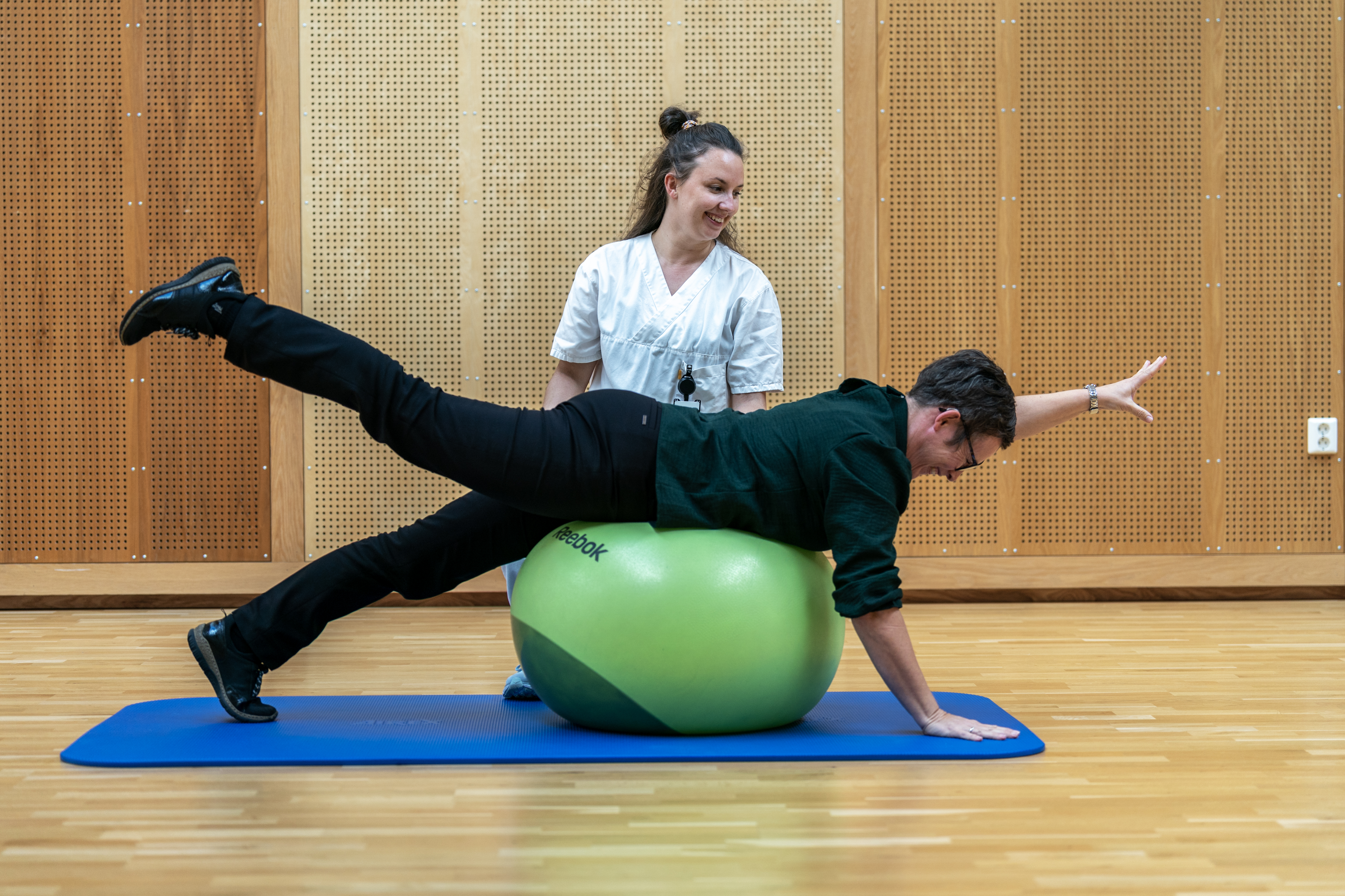 Veiledning med fysioterapeut