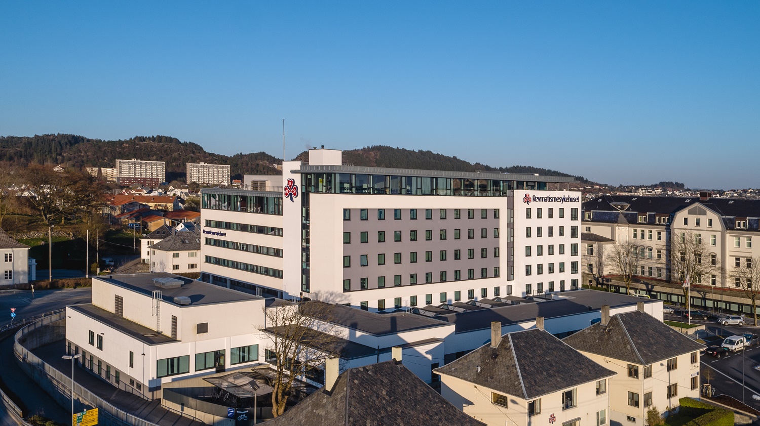Bilde av HSRs vestfasade